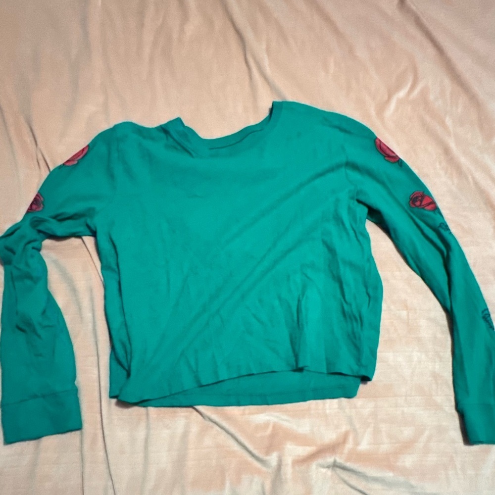 Hollister Green Graphic Tee